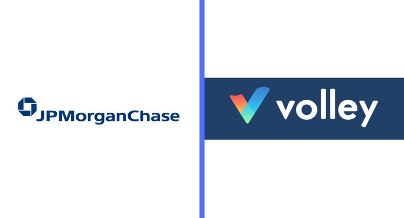 JP morgan chase invests in volley