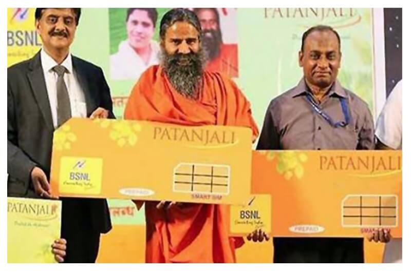 Patanjali launch SIM with BSNL